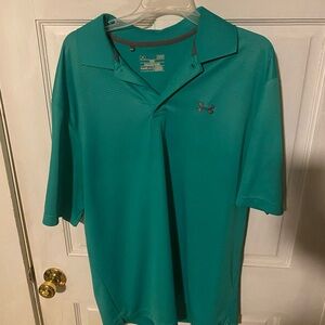 Under Armour Men's Teal Polo Shirt